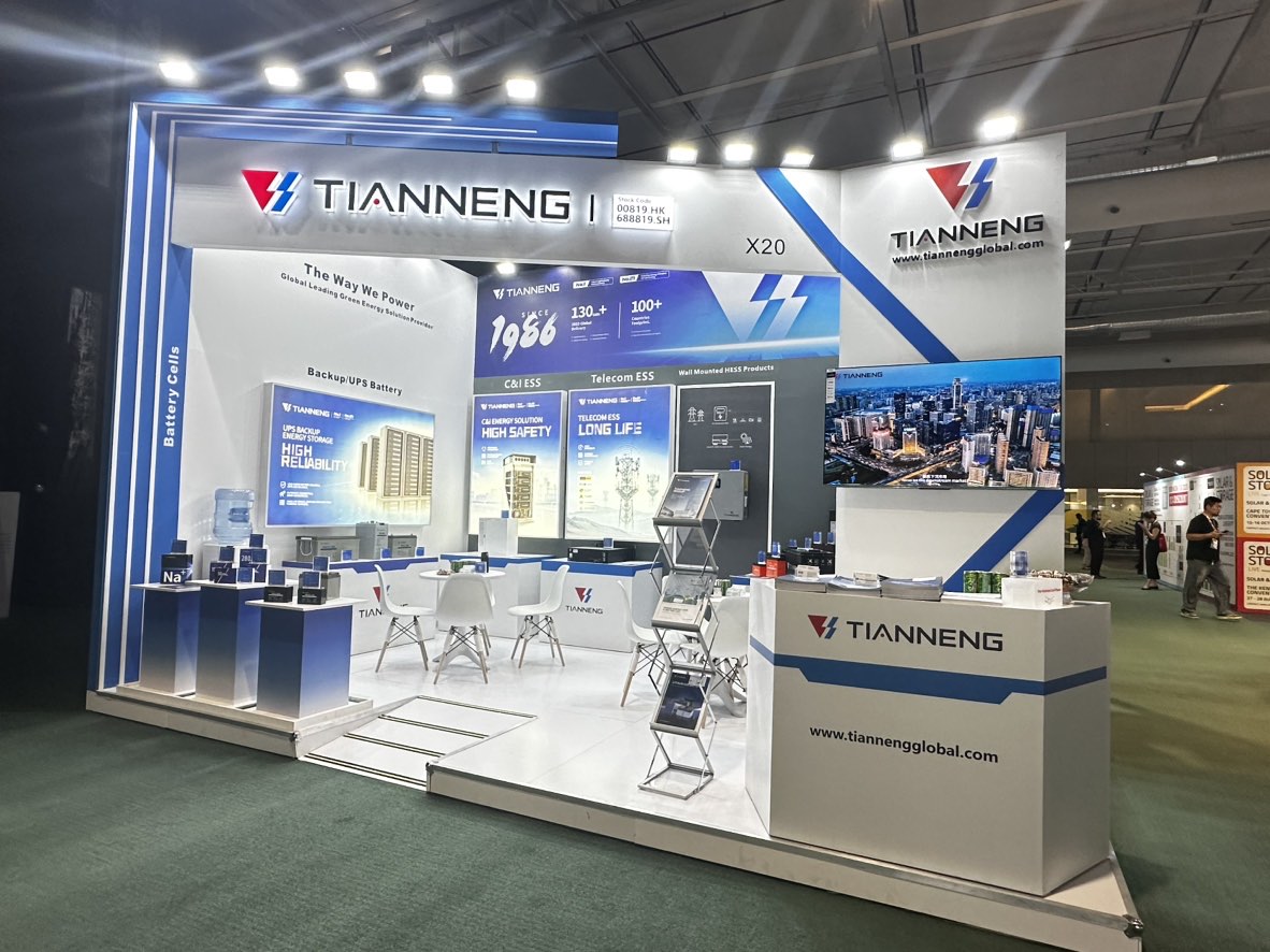 Tianneng Attended the 2024 Saudi Solar & Storage Exhibition